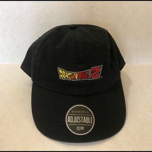 Dragon Ball Z DBZ Black Adjustable Hat